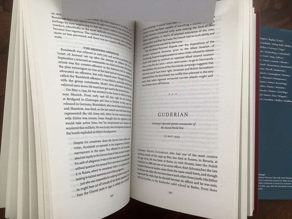 Great Military Lives. Leadership and Courage - in Obituaries. The Times Newspaper