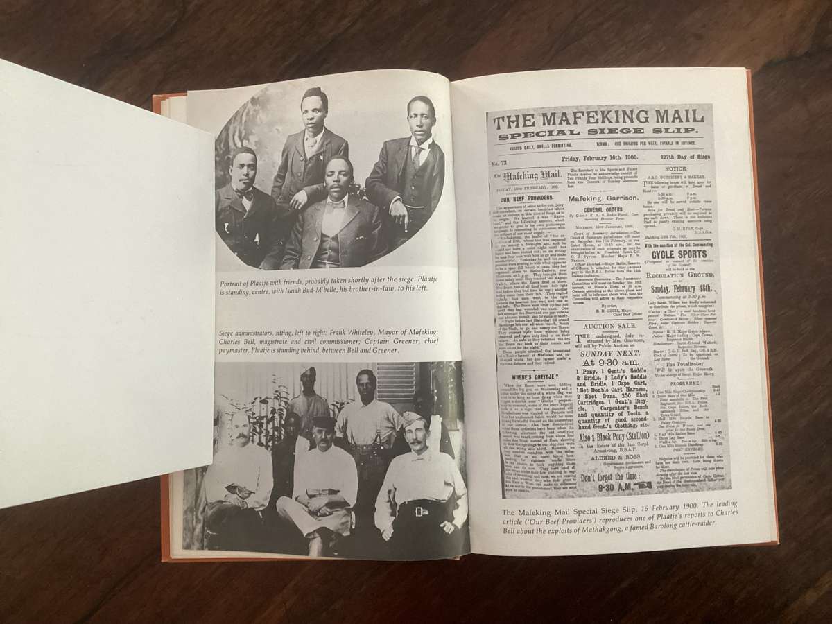 Mafeking Diary. A Black Mans View of a White Mans War, by Sol Plaatje. Hardcover, VGood condition.