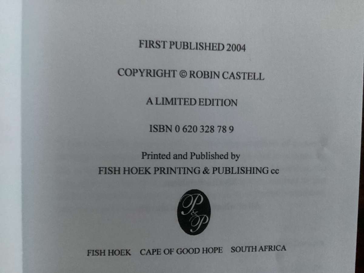 POETIC PROFILE by Robin Castell. Hardcover in a New condition. Limited edition.