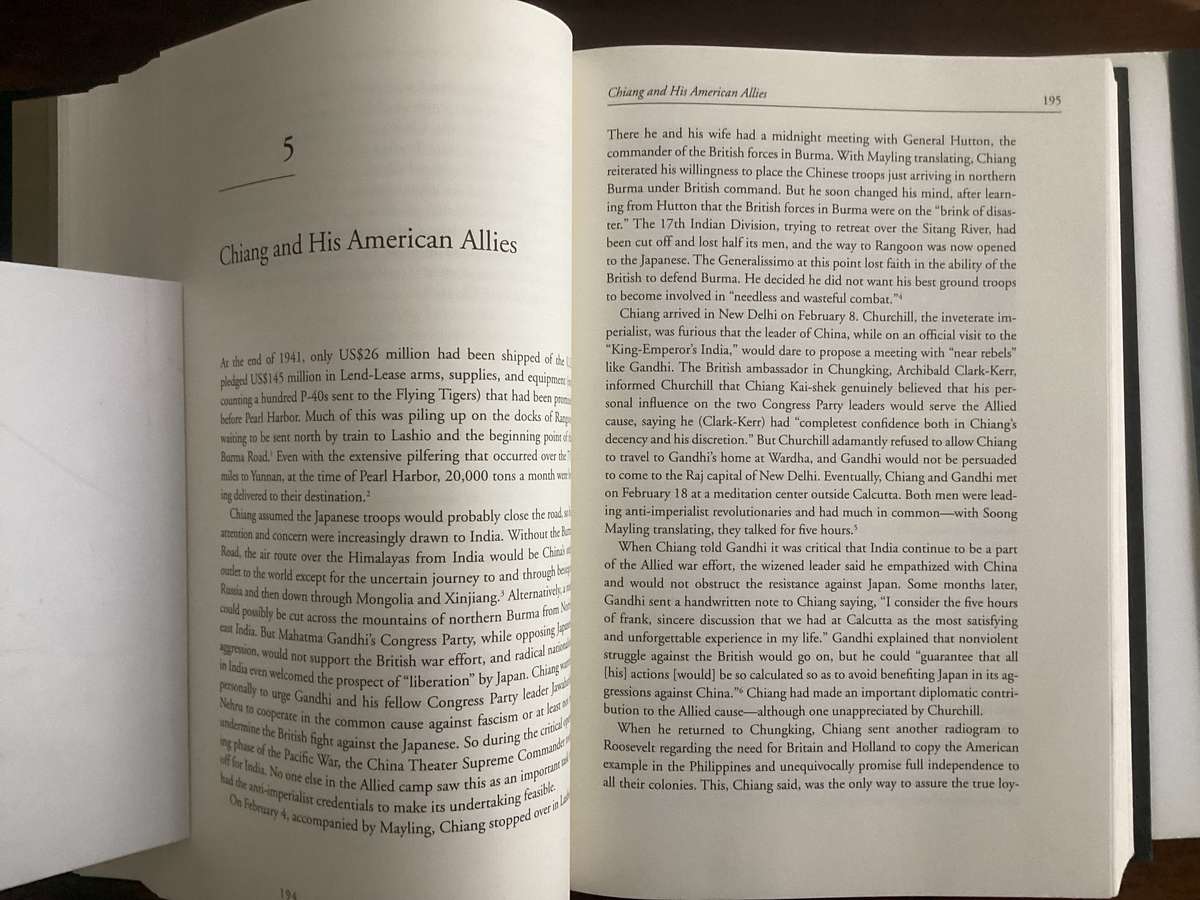 THE GENERALISSIMO (Chiang Kai-Shek and the struggle for modern China). Hardcover , signed copy.