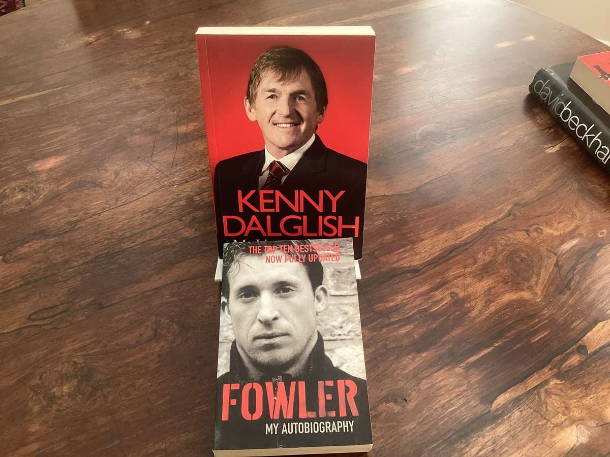 Liverpool football club Legends. Kenny Dalglish & Robbie Fowler