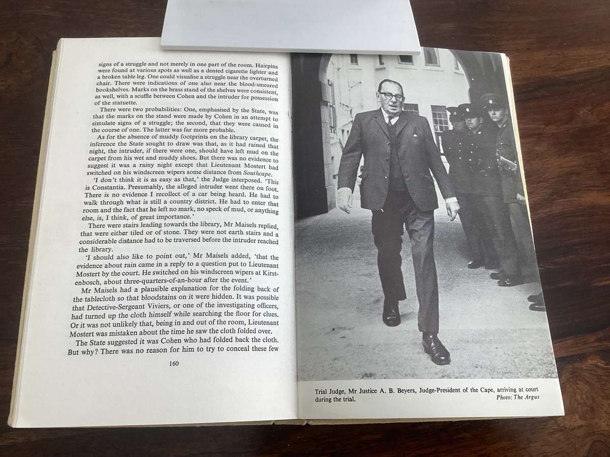 THE COHEN CASE, by Benjamin Bennett. Hardcover 1971, in VGood condition.