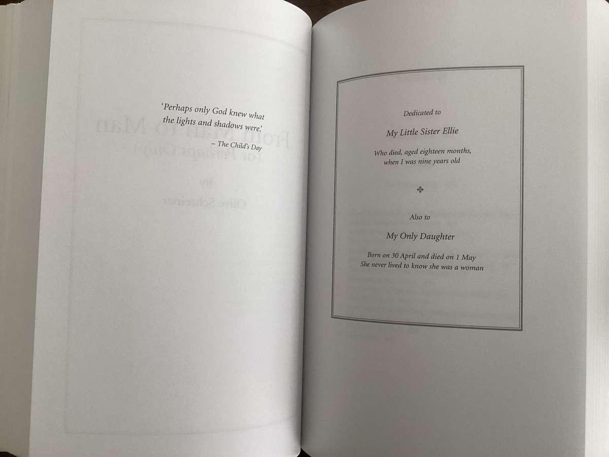 Olive Schneider, KAROO MOON. Three titles in one. In excellent condition.