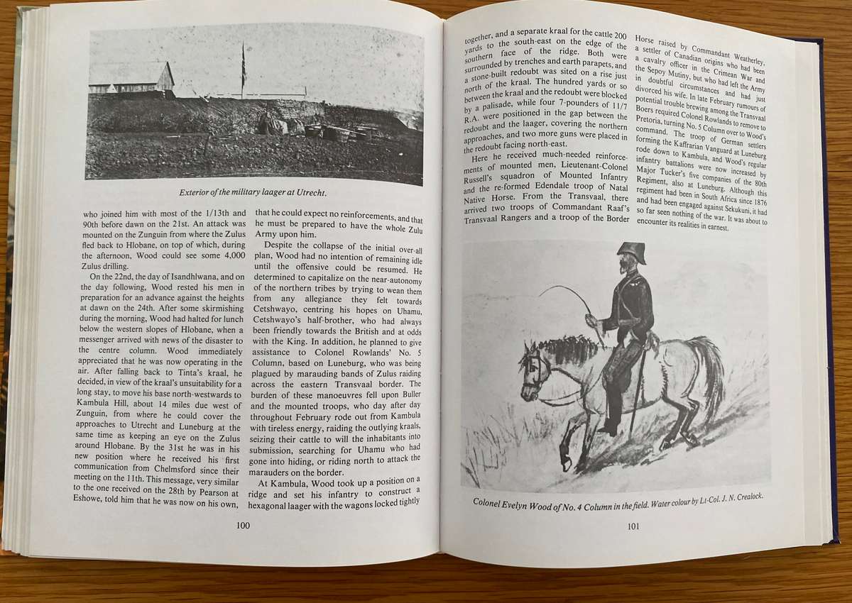 The Zulu War (Isandhlwana to Ulundi). Large stiff-covered paperback, in VG condition.