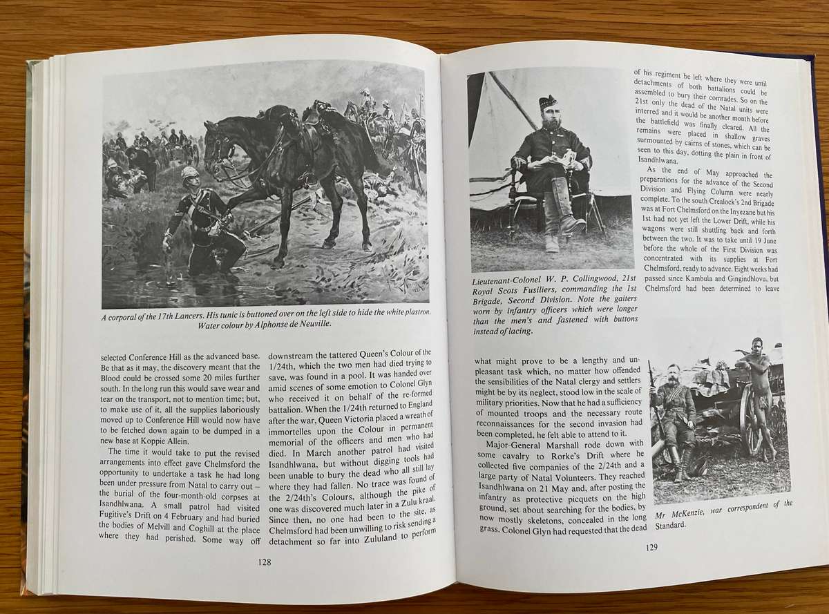 The Zulu War (Isandhlwana to Ulundi). Large stiff-covered paperback, in VG condition.