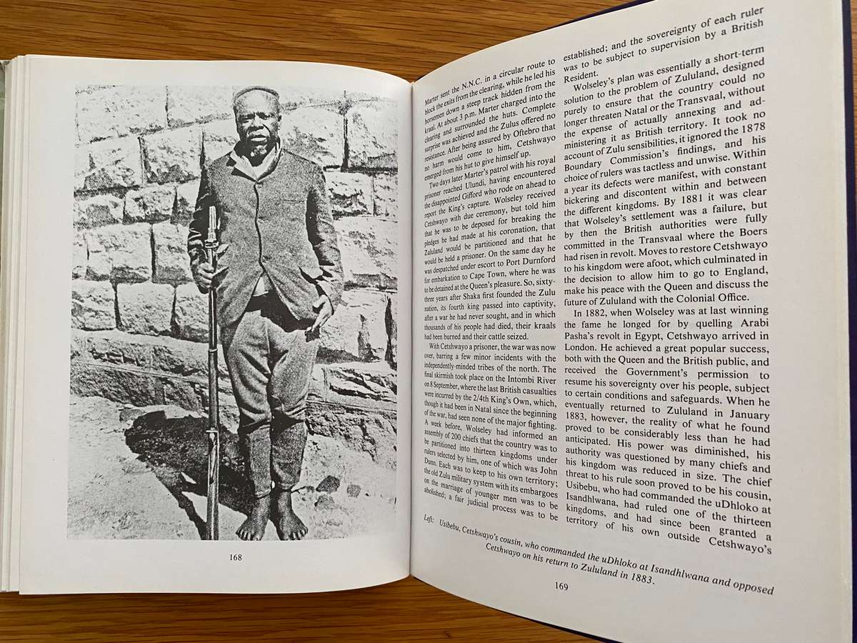 The Zulu War (Isandhlwana to Ulundi). Large stiff-covered paperback, in VG condition.