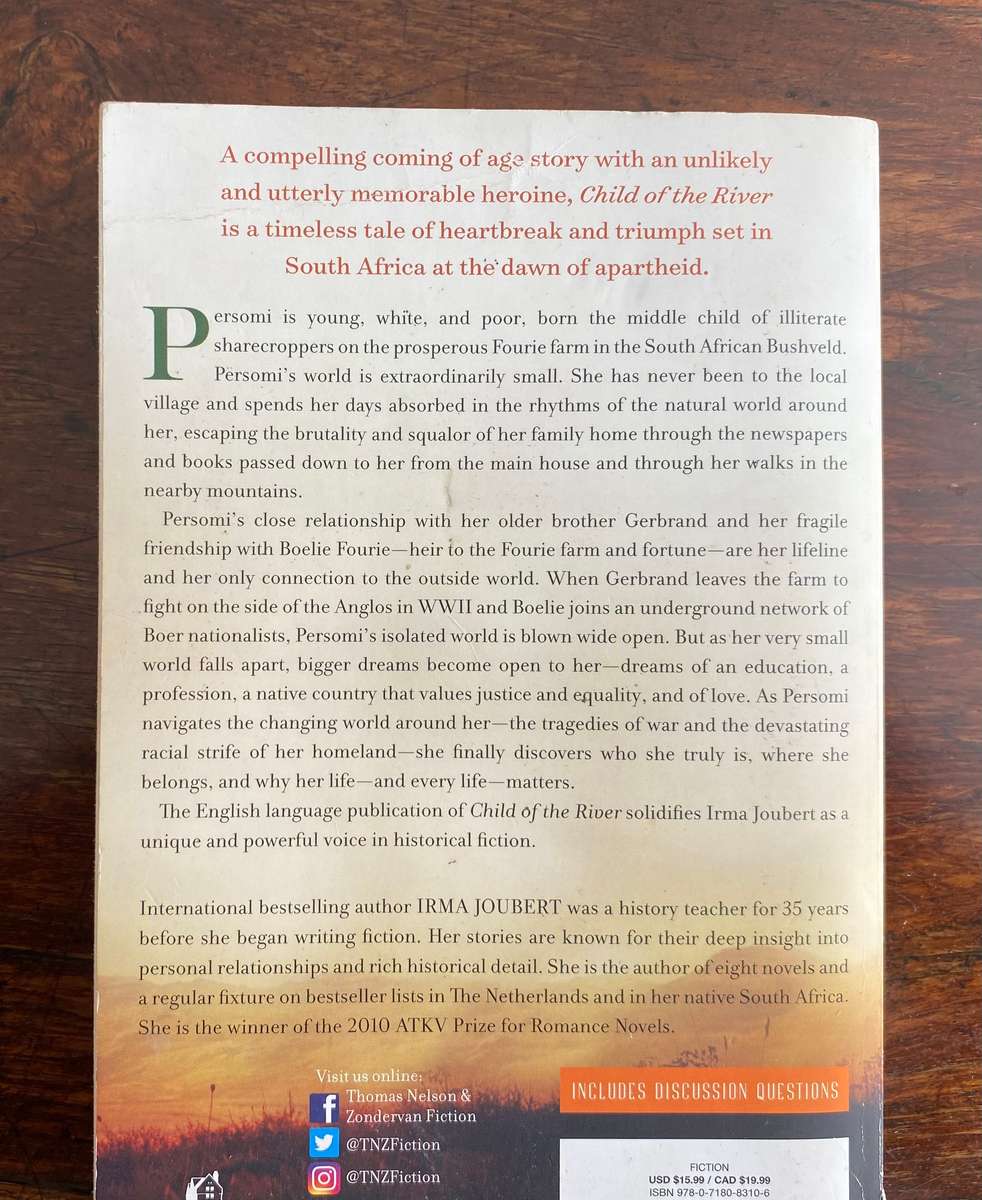 CHILD OF THE RIVER, by Irma Joubert. Paperback in a good condition.