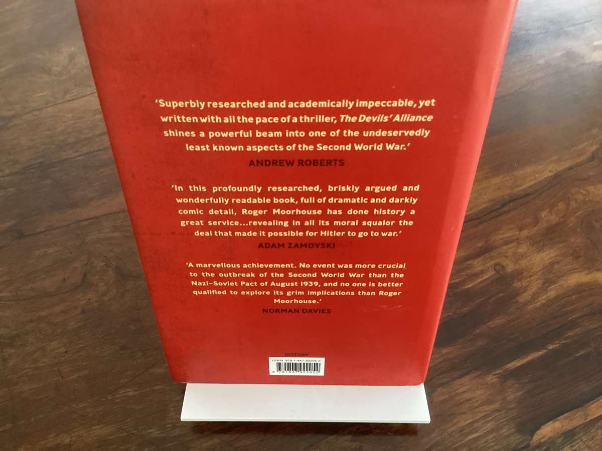 THE DEVILS ALLIANCE. Hitlers pact with Stalin 1939-41. Hardcover, Fine Condition.