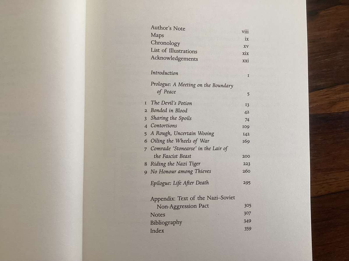 THE DEVILS ALLIANCE. Hitlers pact with Stalin 1939-41. Hardcover, Fine Condition.