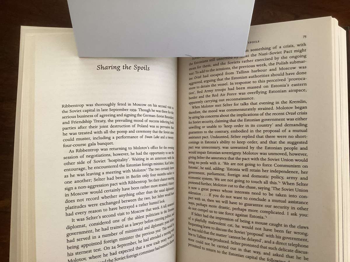 THE DEVILS ALLIANCE. Hitlers pact with Stalin 1939-41. Hardcover, Fine Condition.