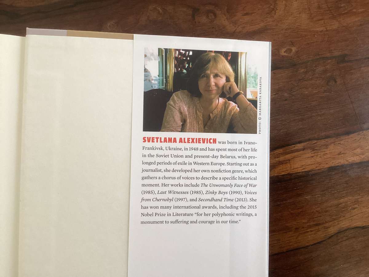 SVETLANA ALEXIEVICH The Unwomanly Face Of War. First Edition, Fine Condition.