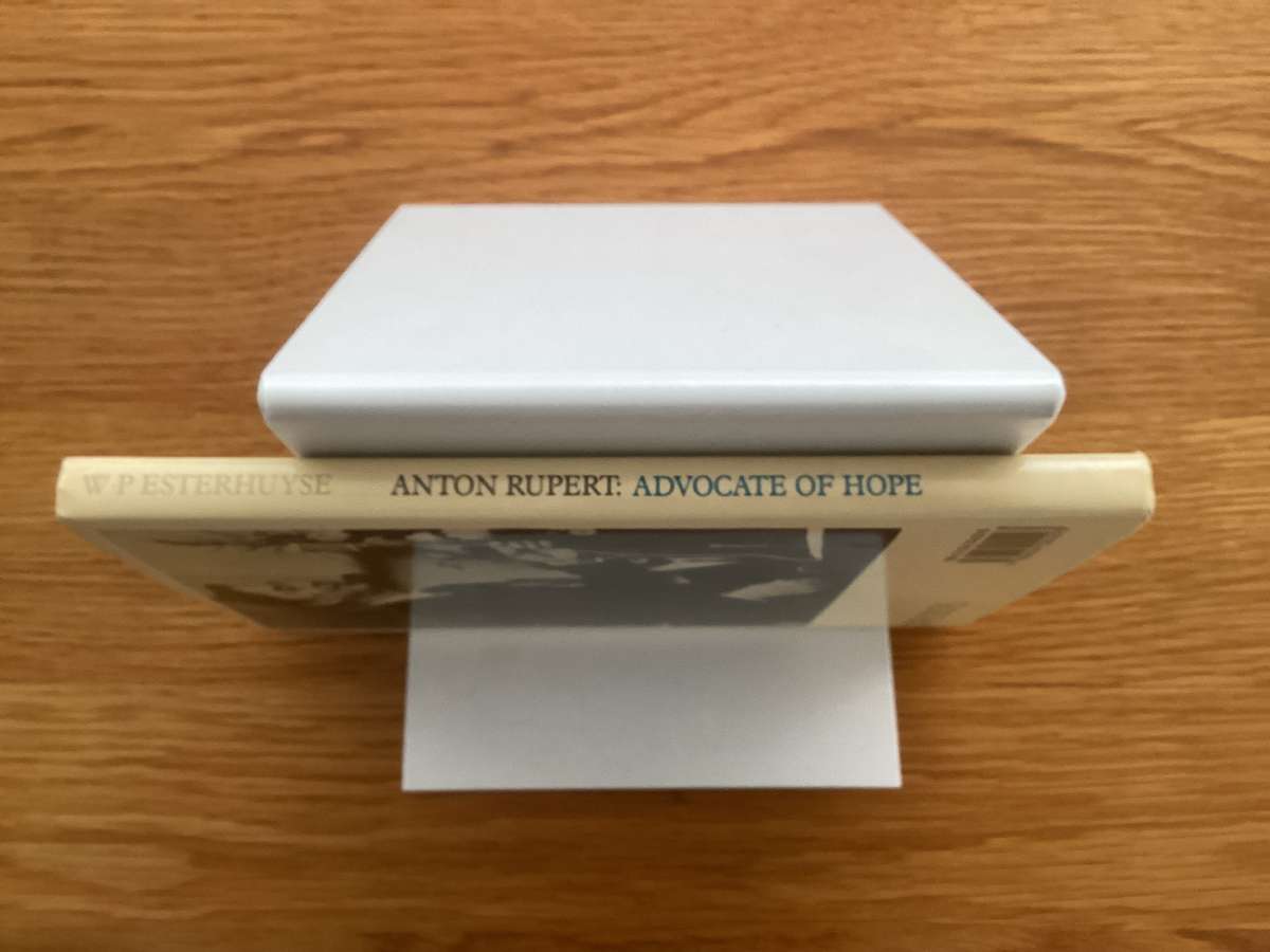 ANTON RUPERT Advocate of Hope. Hardcover in a VGood condition.