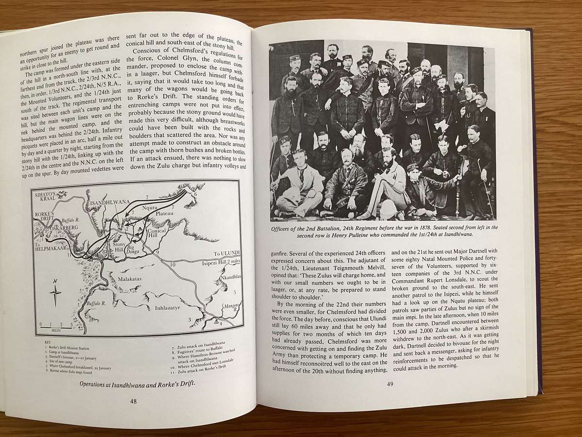 The Zulu War (Isandhlwana to Ulundi). Large stiff-covered paperback, in VG condition.