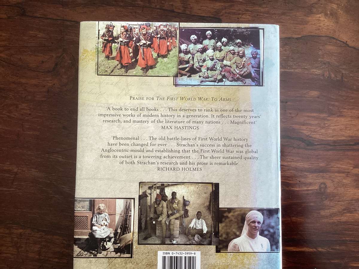 THE FIRST WORLD WAR by HEW STRACHAN. Hardcover edition, Good+ condition.