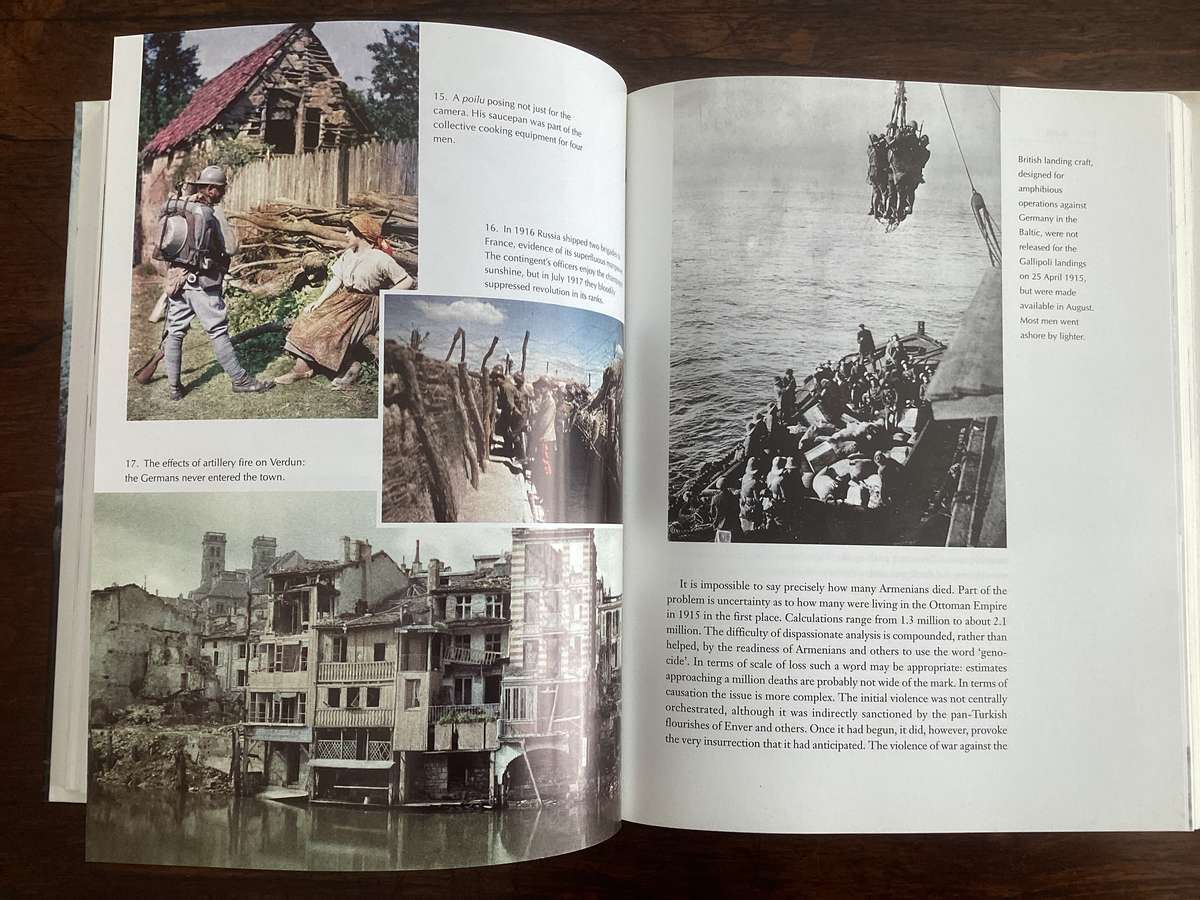 THE FIRST WORLD WAR by HEW STRACHAN. Hardcover edition, Good+ condition.