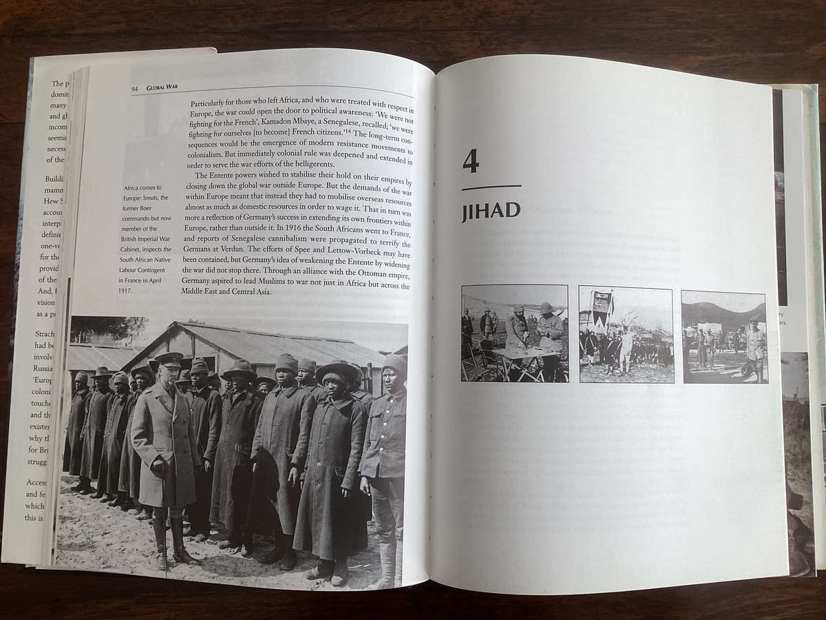 THE FIRST WORLD WAR by HEW STRACHAN. Hardcover edition, Good+ condition.