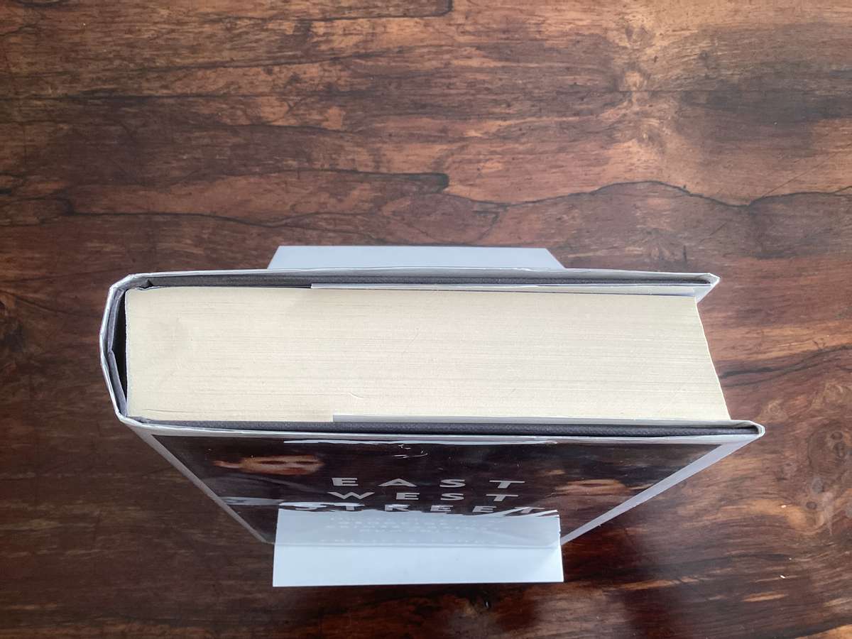 EAST WEST STREET, by Philippe Sands. Hardcover, New Condition.