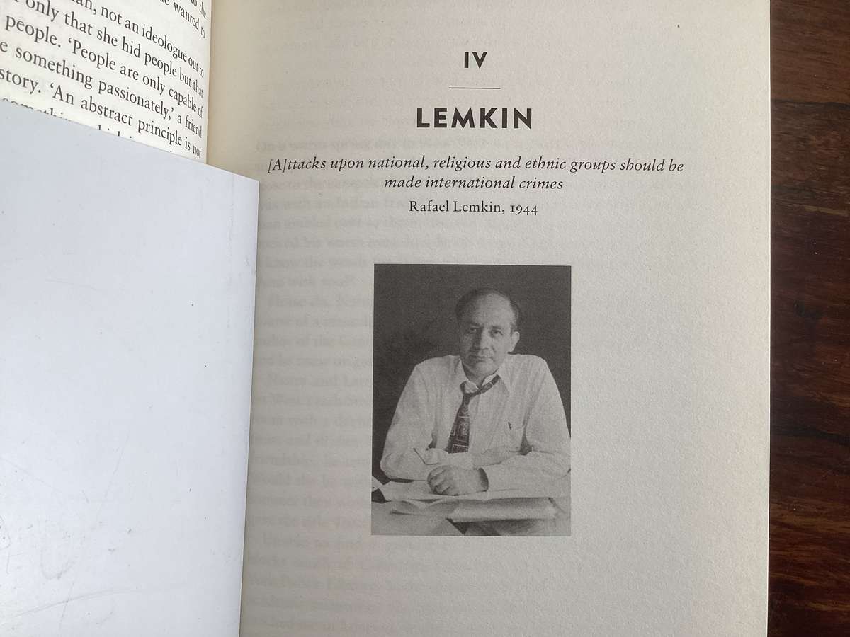 EAST WEST STREET, by Philippe Sands. Hardcover, New Condition.