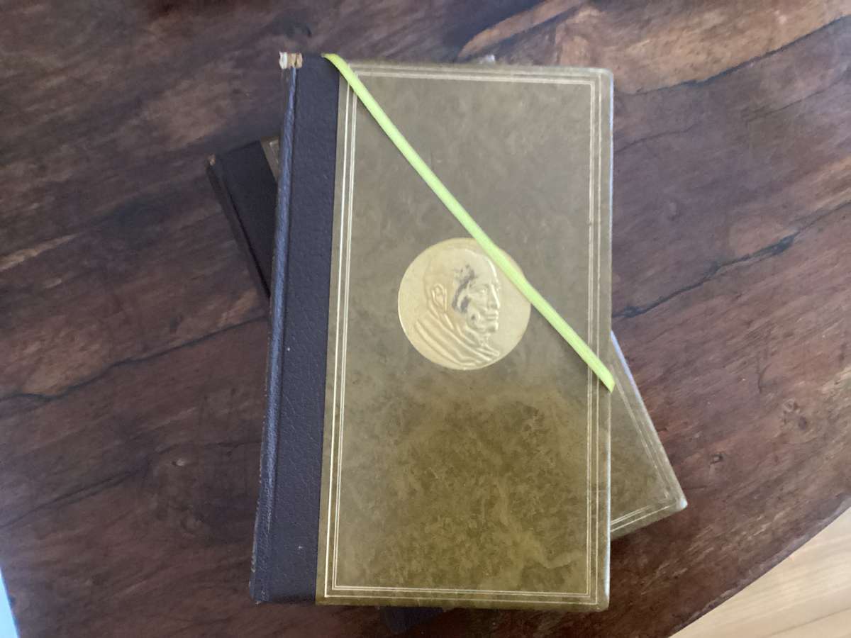 Winston S Churchill. THE SECOND WORLD WAR. Vols I - XII. Heron Books, Faux Leather.