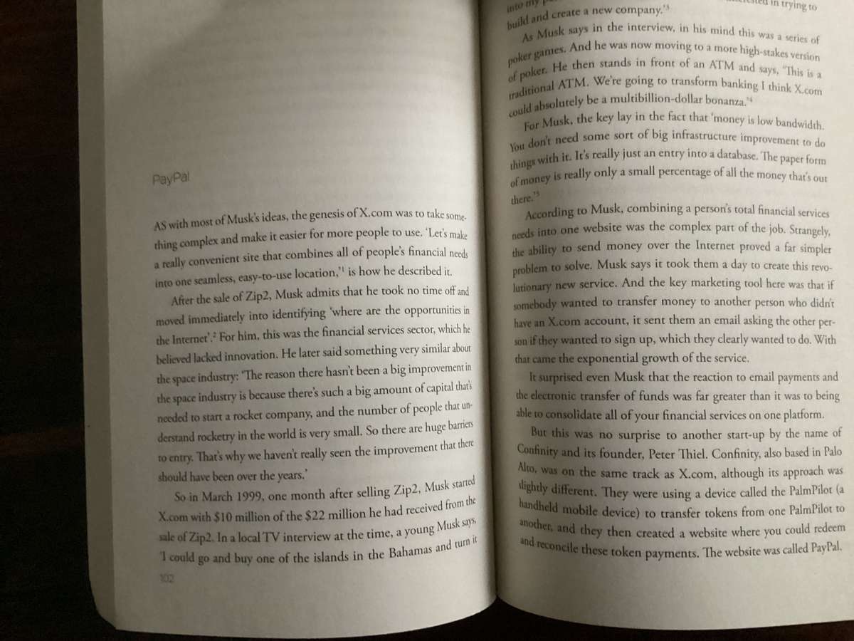 ELON MUSK Risking it all (2022), by Michael Vlismas. Paperback in V Good condition.