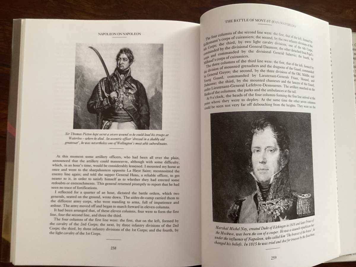 NAPOLEON on Napoleon, an autobiography edited by S de Chair. Hardcover in an excellent condition.