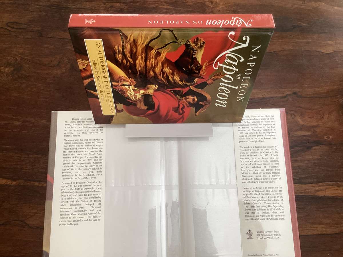 NAPOLEON on Napoleon, an autobiography edited by S de Chair. Hardcover in an excellent condition.