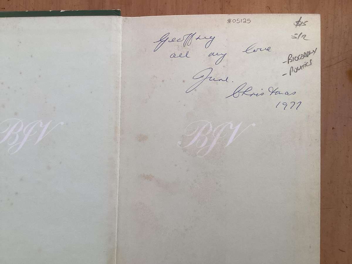 VORSTER - the man. Hardcover, 1977(first edition?), in a Good condition.