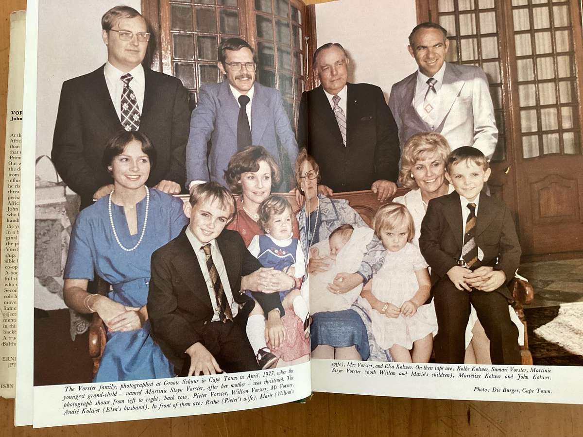 VORSTER - the man. Hardcover, 1977(first edition?), in a Good condition.