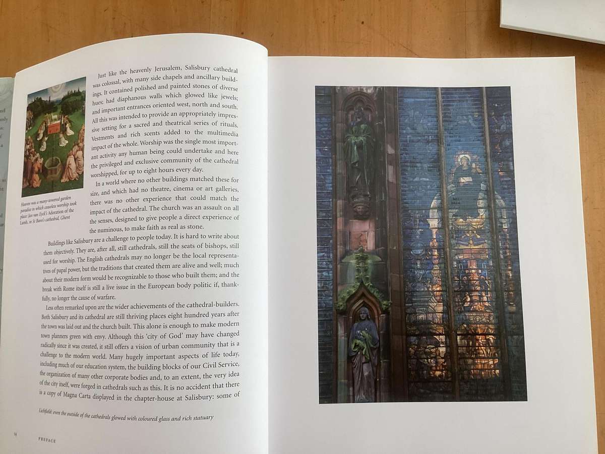 CATHEDRAL. The Great English Cathedrals and the World that made them.