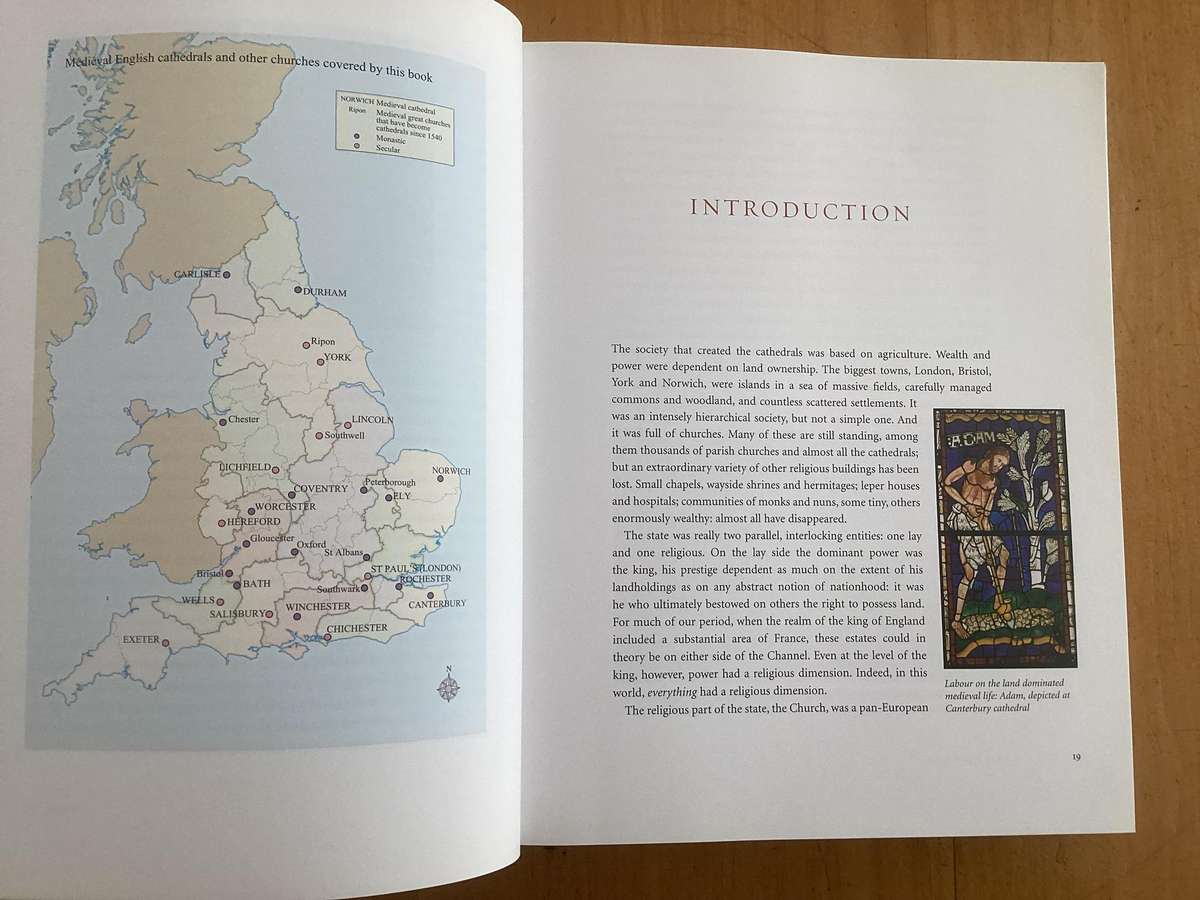 CATHEDRAL. The Great English Cathedrals and the World that made them.