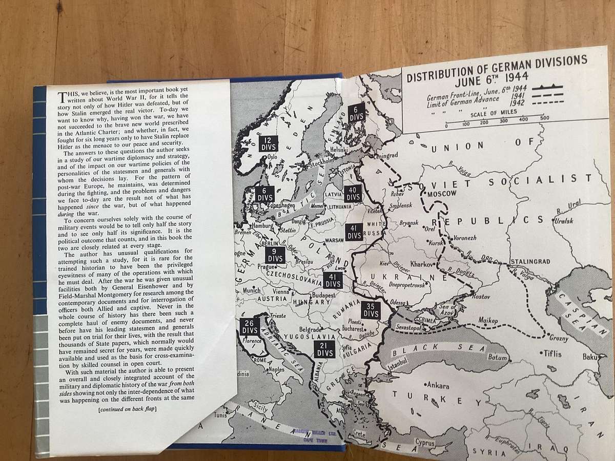 THE STRUGGLE FOR EUROPE. Chester Wilmots highly praised classic of contemporary history.