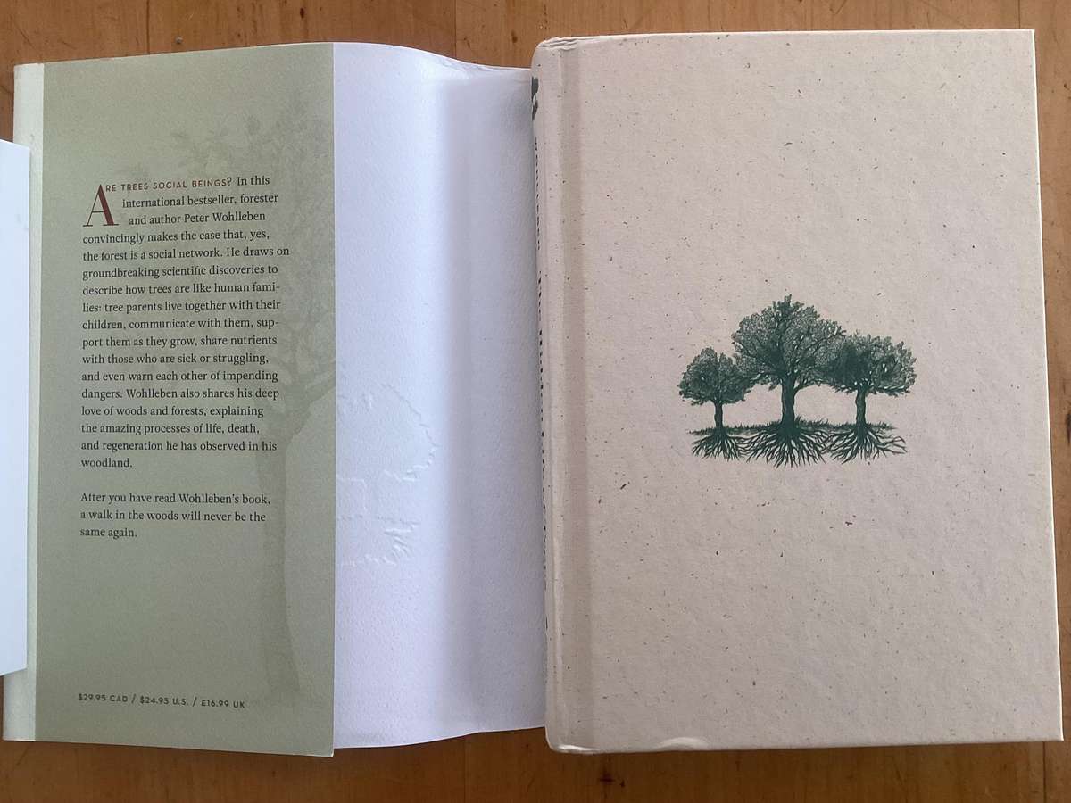 The Hidden Life Of TREES - Small format hardcover in excellent condition.