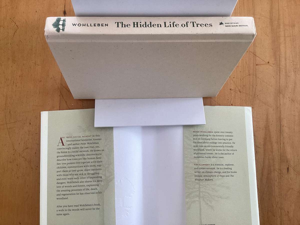 The Hidden Life Of TREES - Small format hardcover in excellent condition.