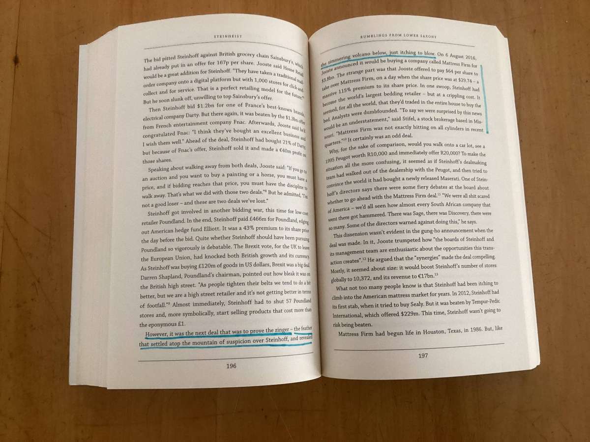 THE STELLENBOSCH MAFIA & STEINHEIST. (Two books for the price of one) VGood condition.