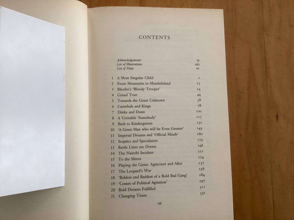 LOST LION of EMPIRE. The life of Cape-To-Cairo Grogan, hardcover by Edward Paice.