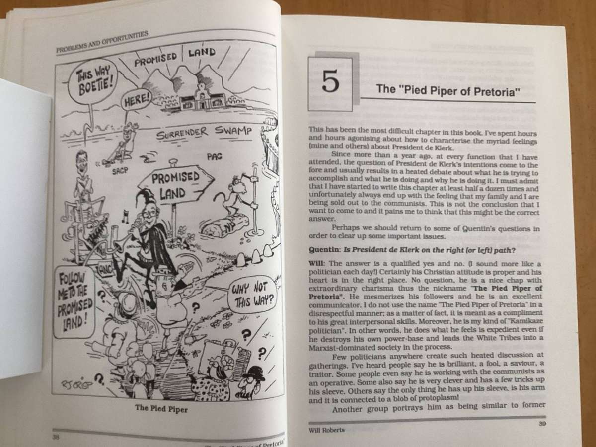 African WHITE TRIBES (how to survive and prosper). Hardcover in a VGood+ condition.