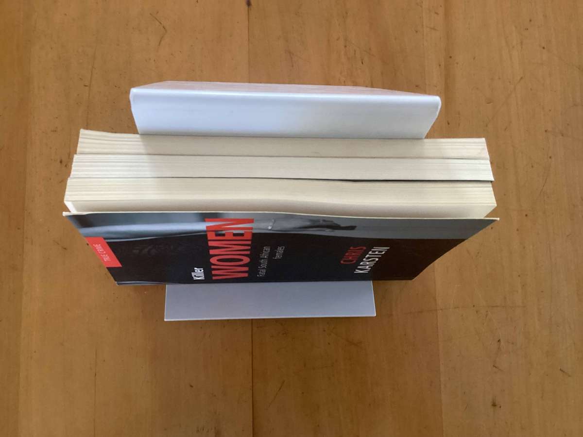 South African Murders. Three Books by Chris Karsten. Paperbacks, Good + condition.