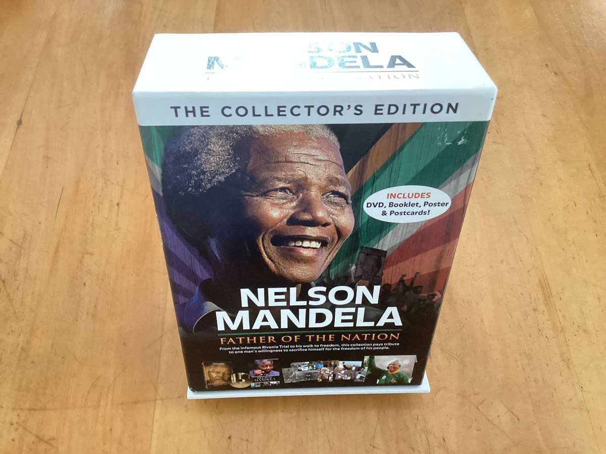 NELSON MANDELA (The Collectors Edition). Father of the Nation - box set in excellent condition.