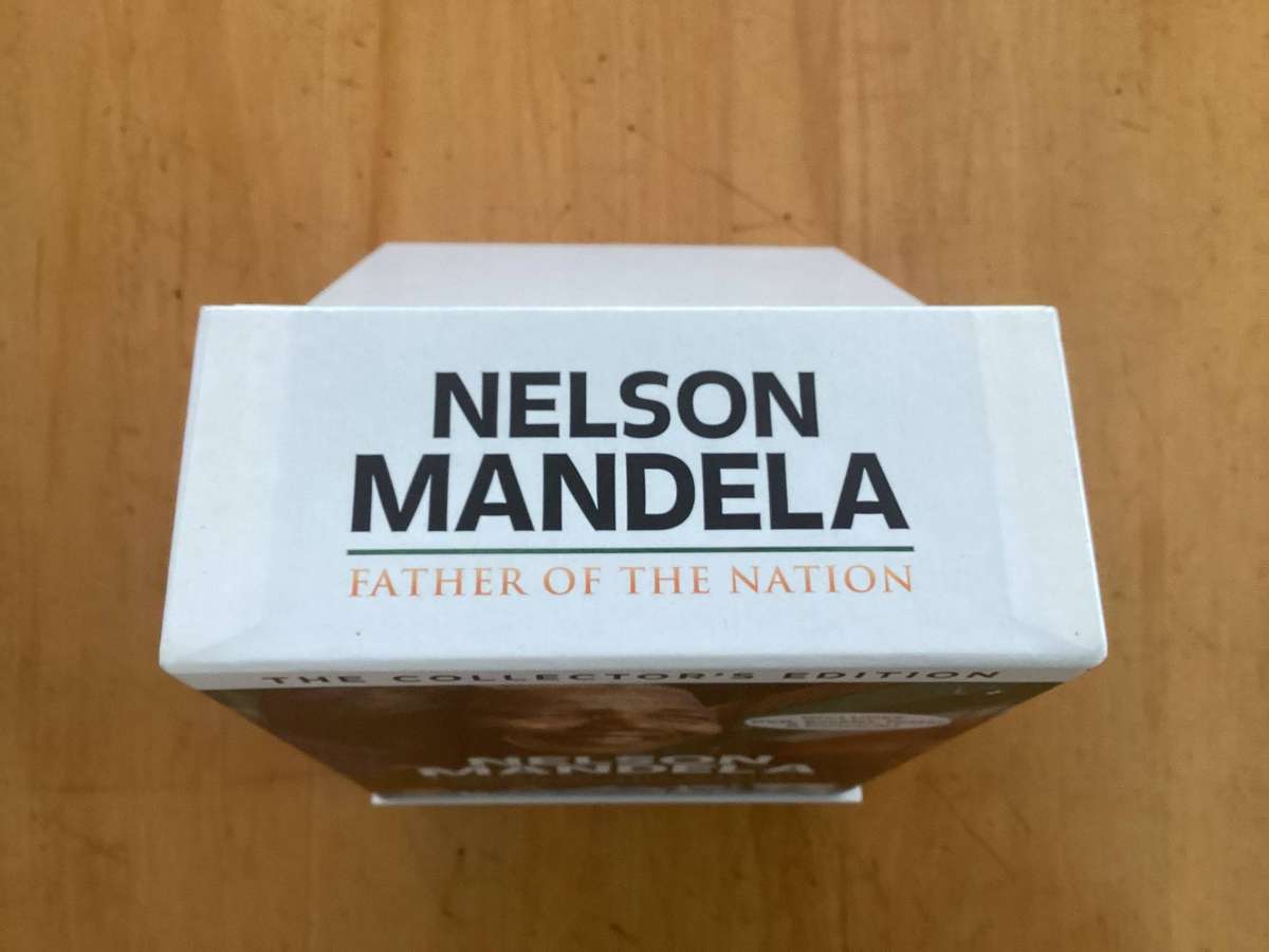 NELSON MANDELA (The Collectors Edition). Father of the Nation - box set in excellent condition.