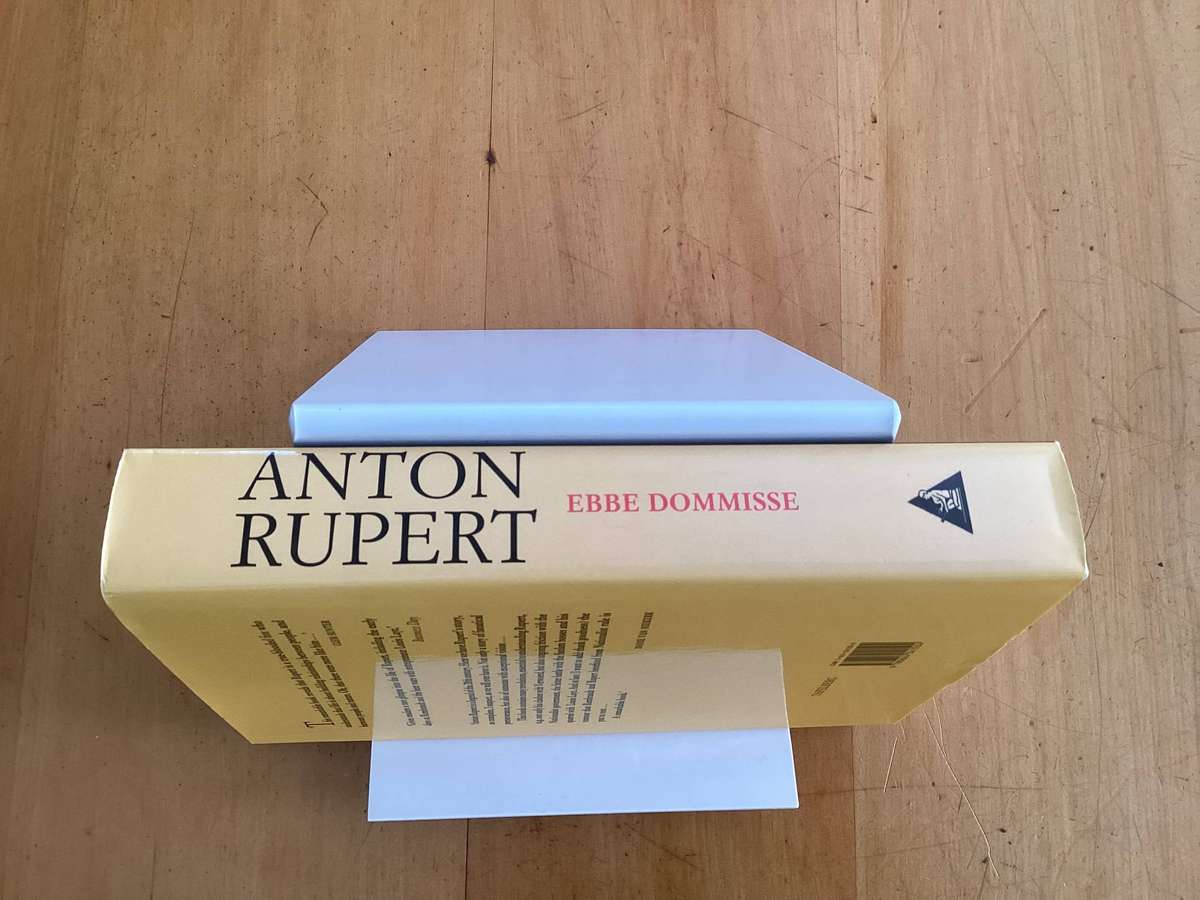 ANTON RUPERT A Biography, by Ebbe Dommisse & Willie Esterhuyse. Hardcover. Fine Condition. Signed.