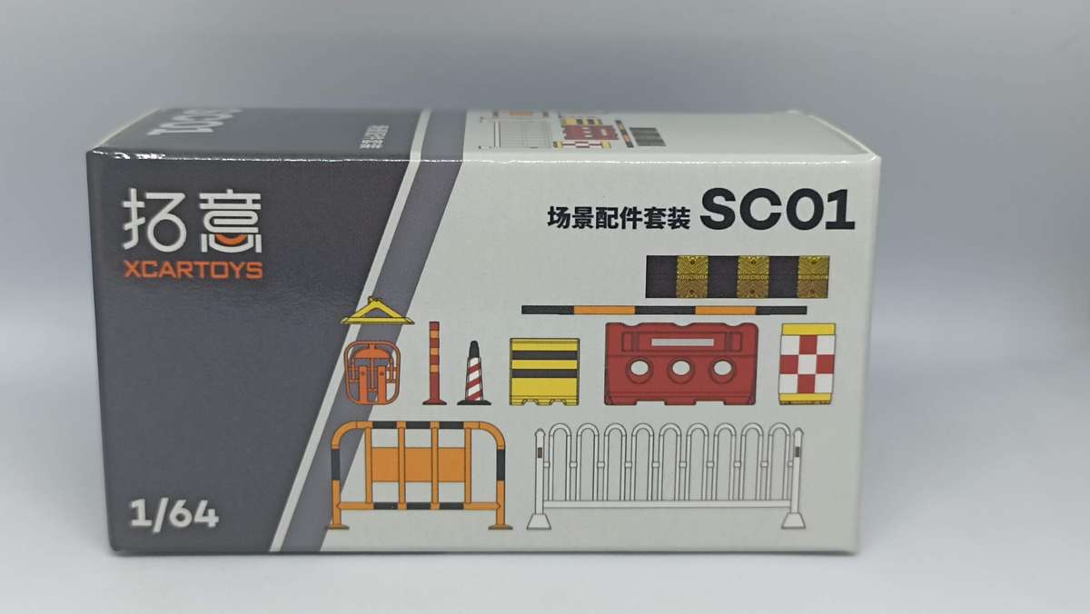 XCarToys 1/64 scale diorama accesories SC01 SC02 SC03
