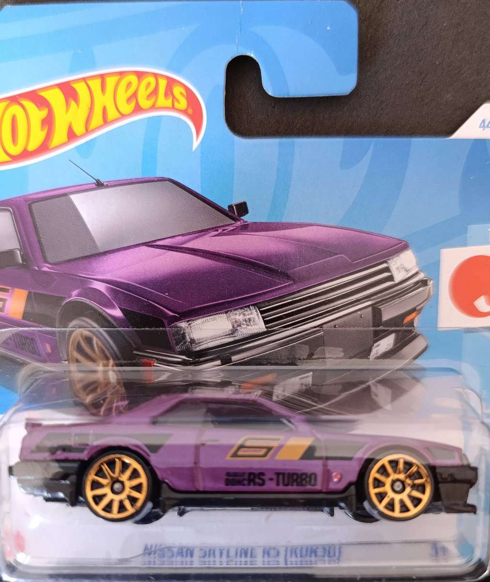 1:64 scale Nissan Skyline RS KDR30. Hot wheels.