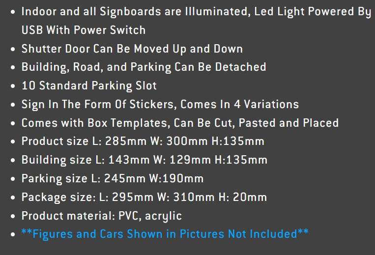 G Fans Hobby Shop Diorama 1/64 scale