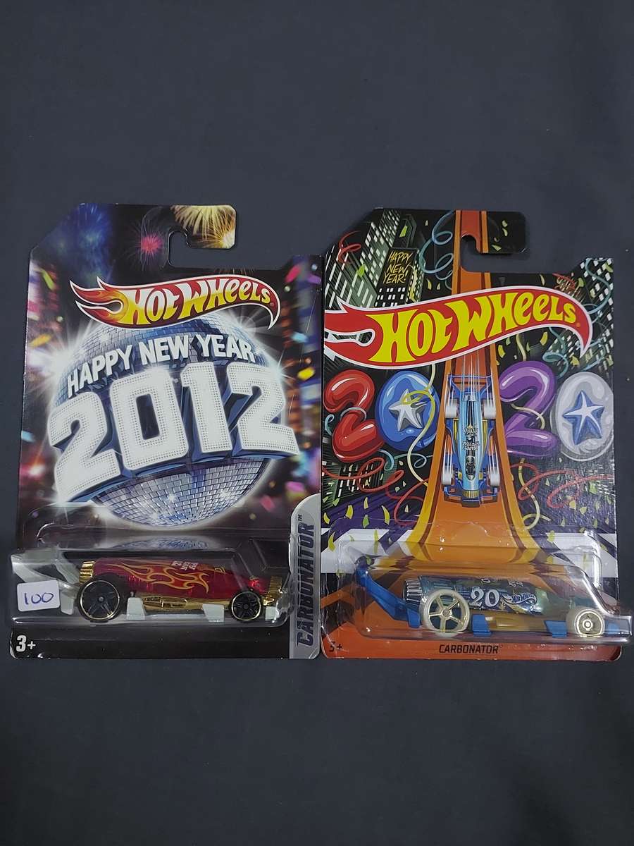 Hot Wheels Carbonator SET OF 12 (bottle opener) - incl treasure hunt