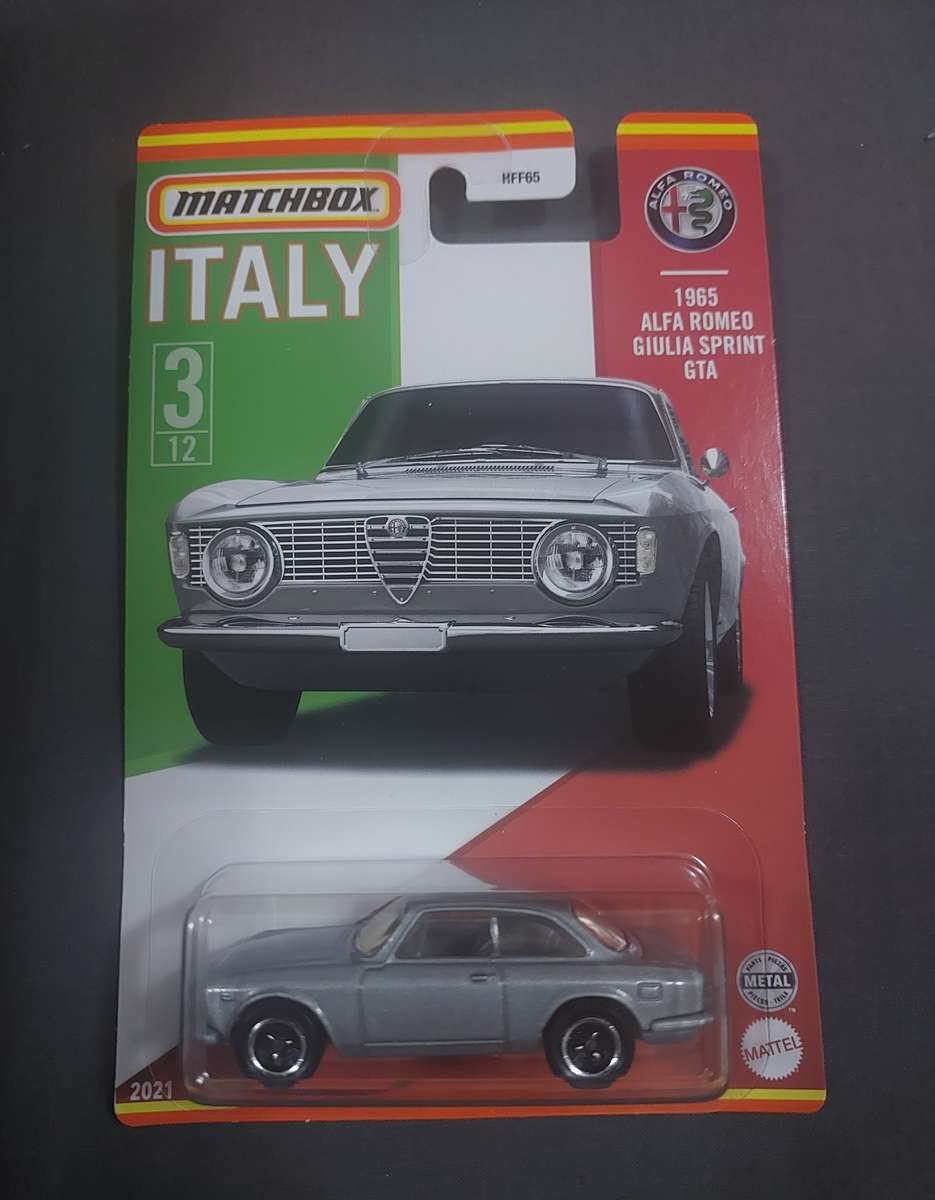 Matchbox 1965 Alfa Romeo Guilia Sprint GTA (Italy)