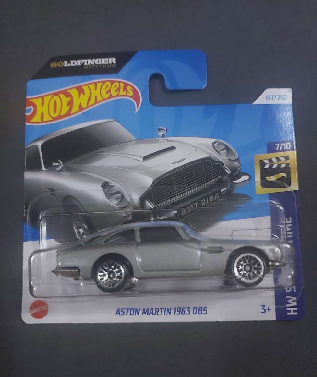 HOT WHEELS ASTON MARTIN 1963 DBS (007 GOLDFINGER)