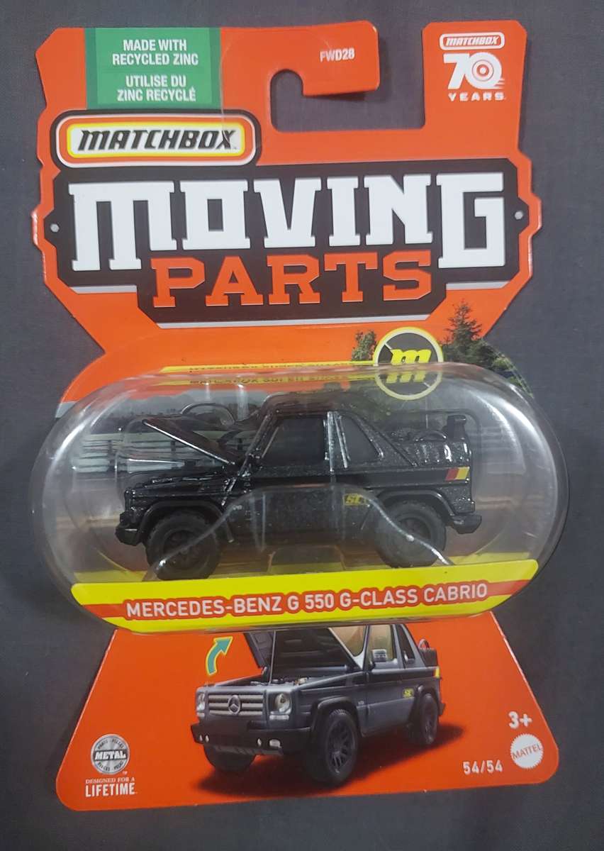 MATCHBOX SUPER CHASE MERCEDES BENZ G550 G-CLASS CABRIO