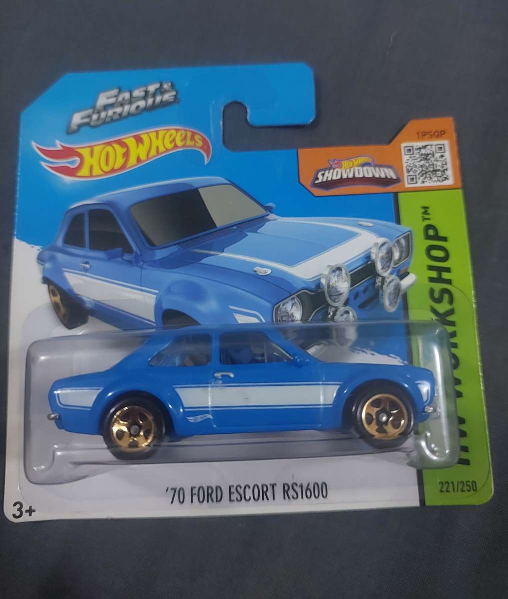 HOT WHEELS '70 FORD ESCORT RS1600 (Fast & Furious)