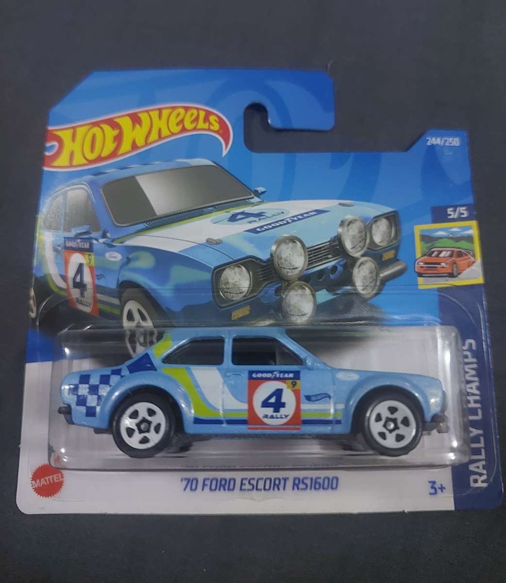 HOT WHEELS '70 FORD ESCORT RS1600