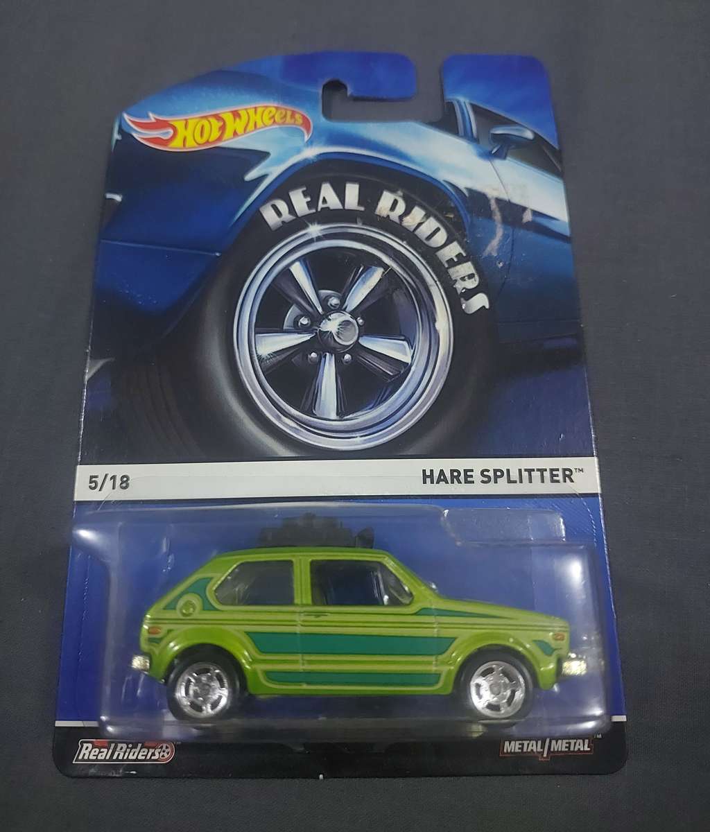 HOT WHEELS HARE SPLITTER VOLKSWAGEN GOLF - Real Riders